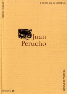 Juan Perucho. Poesía en el Campus, 38 (Curso 1996