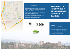 seminario de infecciones y autoinmunidad: un cruce de caminos