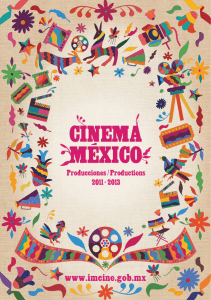 Cinema México 2013 - Instituto Mexicano de Cinematografía