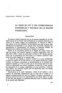 la crisis de 1917 y sus consecuencias económicas y