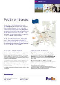 FedEx en Europa