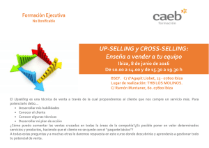UP-SELLING y CROSS-SELLING: Enseña a vender a tu equipo