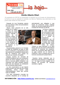 Dimite Alberto Oliart
