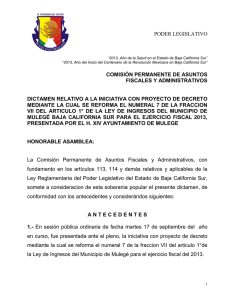 documento - Congreso del Estado de Baja California Sur