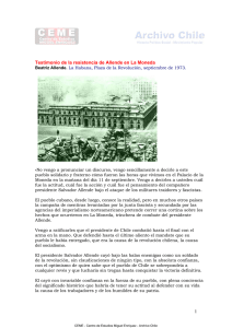Discurso en La Habana Beatriz Allende