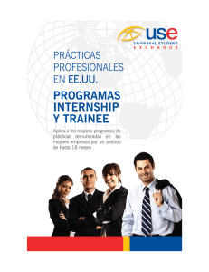 PRACTICAS PROFESIONALES - Universal Student Exchange