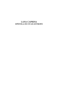 puedes leer y descargar el comienzo de Lana caprina.