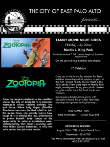 Family Movie Night in the Park