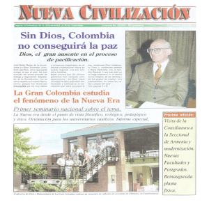 Edición de Septiembre de 2000 - Universidad La Gran Colombia