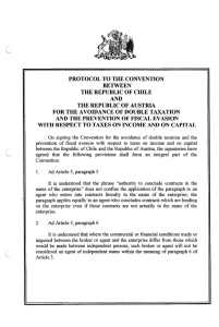 protocol to the convention between the republic of chile and the