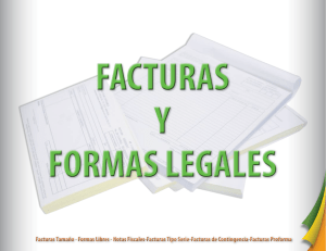 Facturas Tamaño - Formas Libres - Notas Fiscales