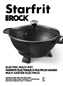 electric multi-pot marmite électrique à multiples usages