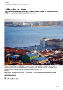 Las 20 Maravillas de Lisboa