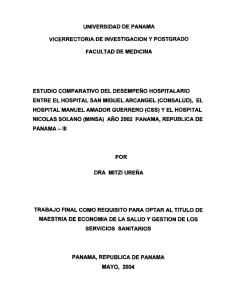 universidad de panama vicerrectoria de investigacion y postgrado