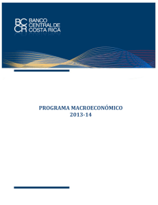 Programa Macroeconómico 2013-14