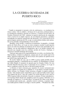 La guerra olvidada de Puerto Rico
