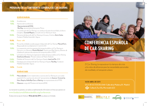 conferencia española de car-sharing