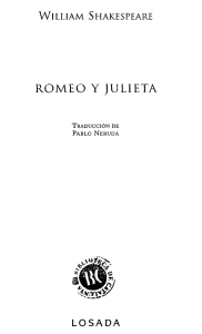 pdf Romeo y Julieta