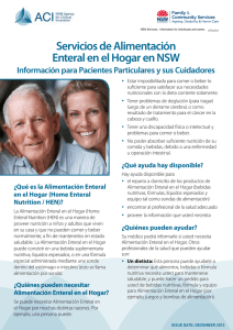 Home Enteral Nutrition Services in NSW information for Individuals