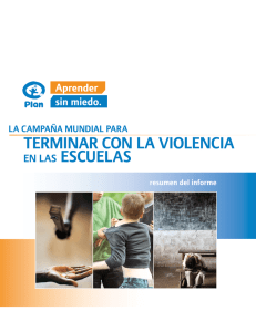 La campaña mundial para terminar con la violencia en las escuelas