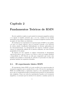 Capítulo 2 Fundamentos Teóricos de RMN
