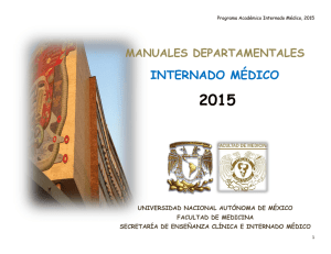 programa académico internado médico 2015