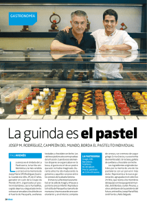 La guinda es el pastel - La Pastisseria Barcelona