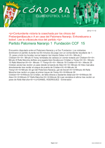 Partido Palomera Naranjo 1 Fundación CCF 15