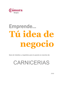Carnicerías - Cámara Zaragoza
