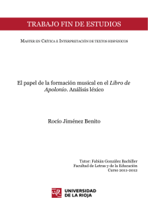 Libro de Apolonio - Biblioteca de la Universidad de La Rioja