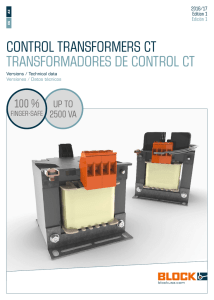 control transformErs ct transformadorEs dE control ct