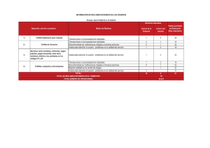 Transacciones no procesadas/mal realizadas. Transacciones no