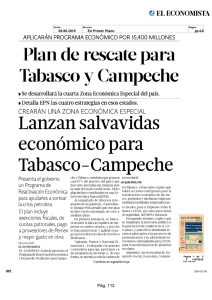 económico para Tabasco Campeche