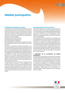 Hábitat participativo - Ministère du Logement et de l`Habitat durable