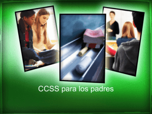 CCSS para los padres