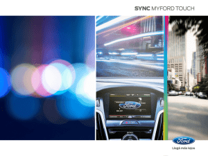 SYNC MyFord Touch - Concesionario Oficial Ford | Autoandina