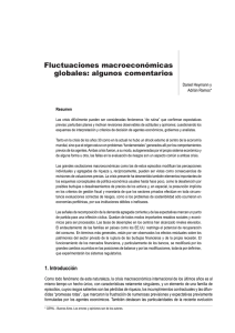 Fluctuaciones macroeconómicas globales: algunos comentarios