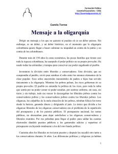 Mensaje a la oligarquía - Juventud Guevarista de Chile