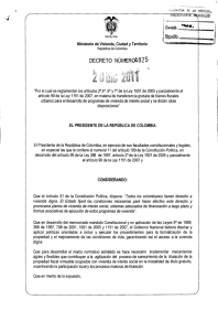 Decreto 4825 - Presidencia de la República de Colombia
