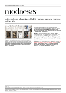 Inditex refuerza a Bershka en Madrid y estrena su nuevo concepto