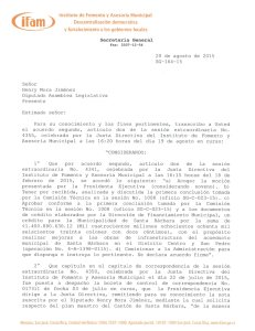 _ Instituto de Fomento y Asesoría Municipal Ira… Descentralización