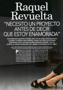 Raquel Revuelta 2011 Raquel Revuelta 2011