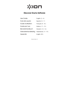 Discover Drums Software User Guide