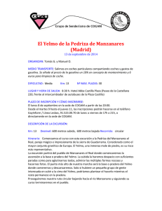 El Yelmo de la Pedriza de Manzanares (Madrid)
