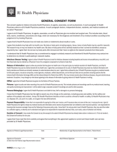 General Consent Form