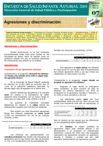 Agresiones y discriminación - Gobierno del principado de Asturias