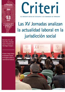 Criteri - Col·legi Graduats Socials Tarragona