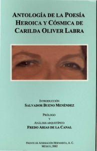 antología de la poesía heroica y cósmica de carilda oliver labra