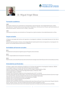 Dr. Miguel Angel Blesa