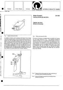 Sensor de Fuerza 314 261